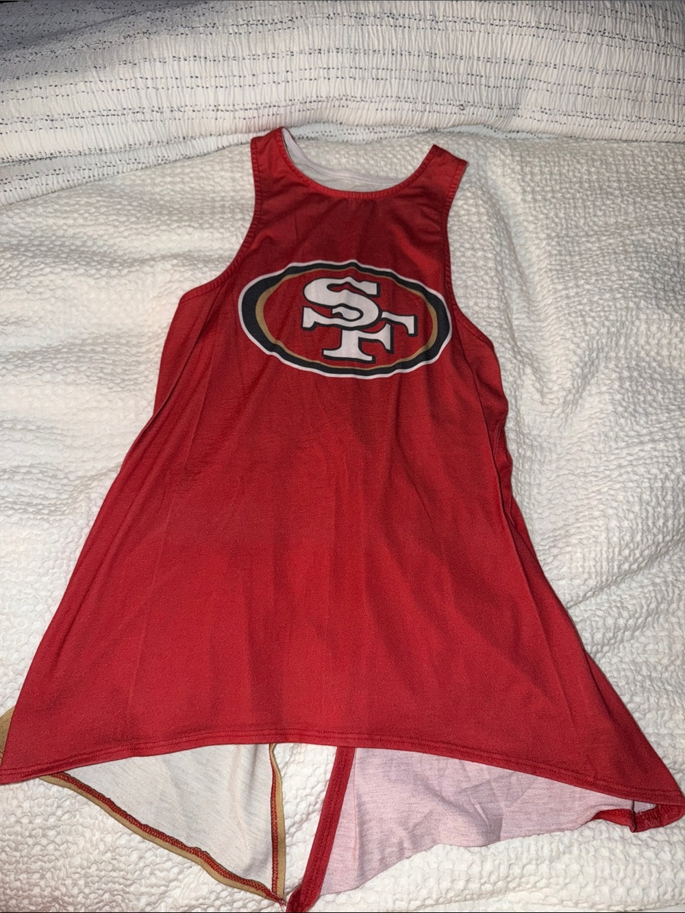 Women’s San Francisco 49ers Red Tank Top